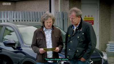 "You idiots..."