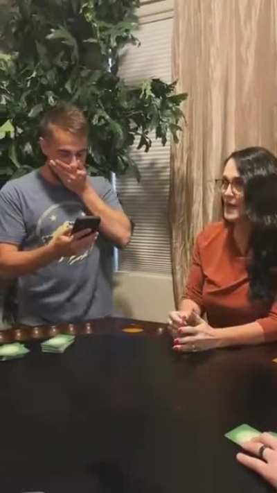 Mother-in-law reads message