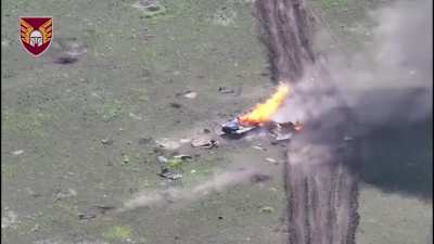 Brutal murder of a Russian &ldquo;turtle&rdquo; by drone operators of the 46th brigade of Ukraine