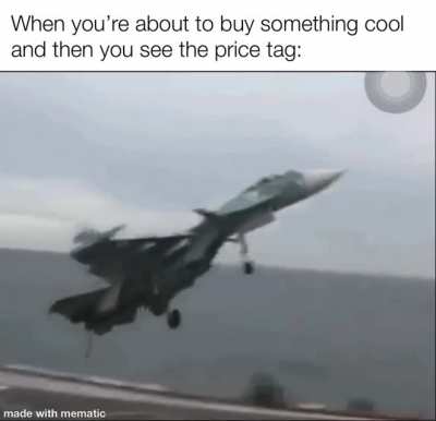 I hate seeing the cost of something