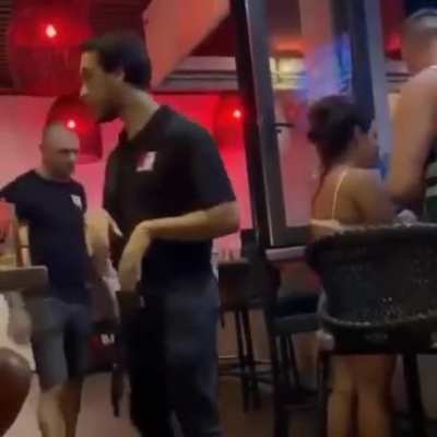 Professional kickboxer Joe Schilling (black T shirt) knocks a guy out in public. Then after facing a lawsuit, claims self defence, stating he was 