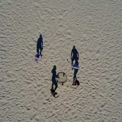 some shadows having fun