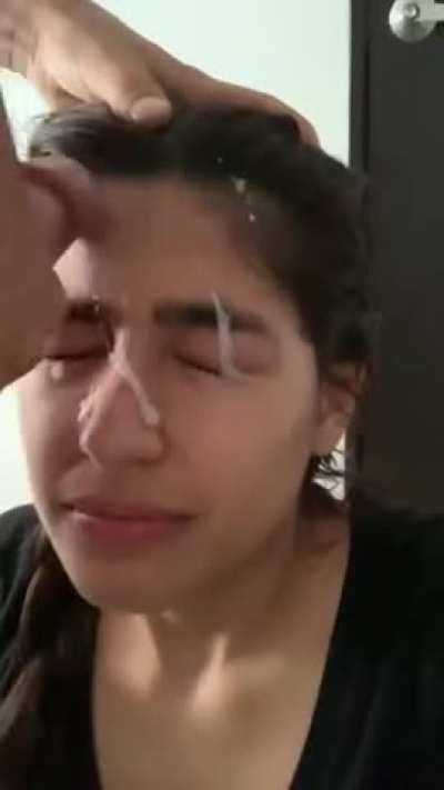Ain&rsquo;t She A Innocent Cum Beauty?? No Source 😐