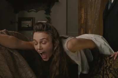 My gf Keira Knightley when she has her guy friends over while I&rsquo;m at work