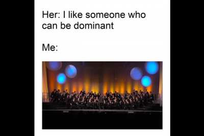 Got bored. Made a music theory meme. What is my life (sound on)