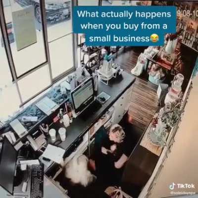 What actually happens when you buy from a small business