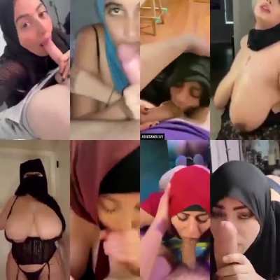 average hijabi slut sucking on white cock the moment her husband goes to work