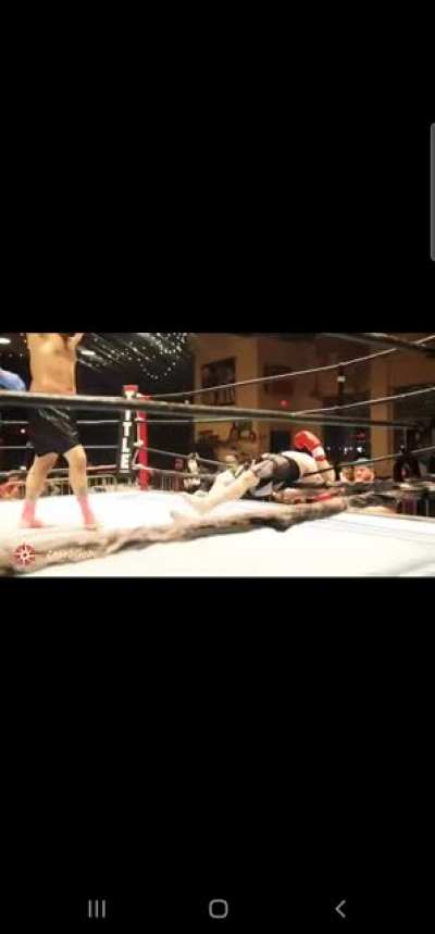 Local amateur fight