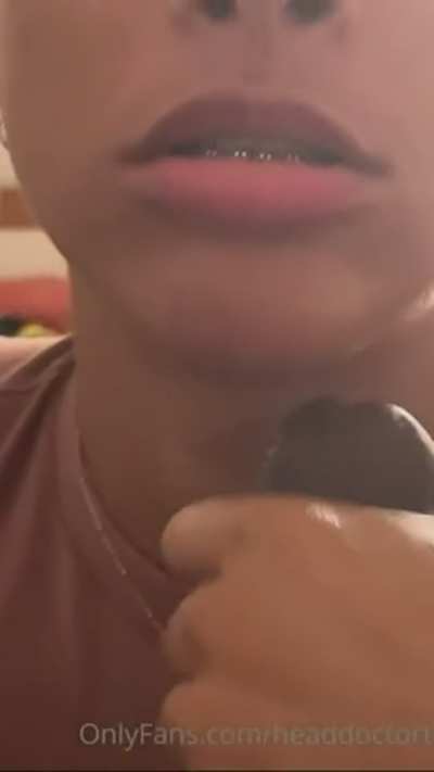 Teanna Trump and her Blowjob Boyfriend are taking their relationship to the next level! Watch their POV OnlyFans as they get Sloppy Sucking each other in an Ebony Couple session you won't want to miss!