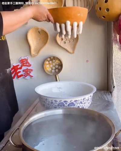 Making noodles
