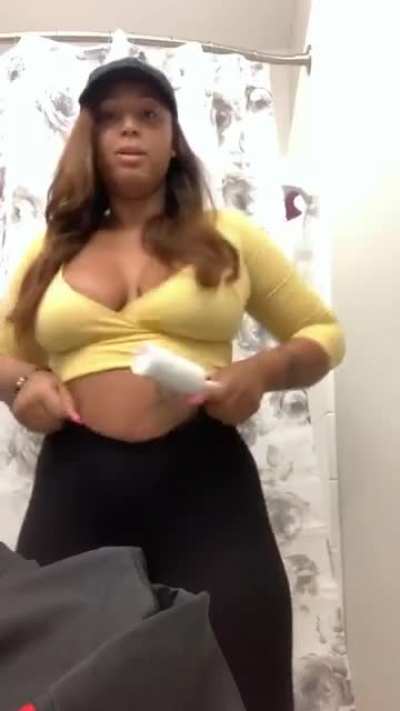 Lady L Of The Official Twerk Team is BACK (areola slip)