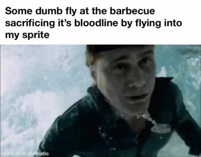 The sprite isn&rsquo;t even fizzy anymore why&rsquo;d get try and take a sip