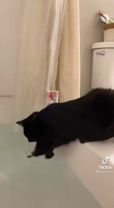 Touch tha bath water