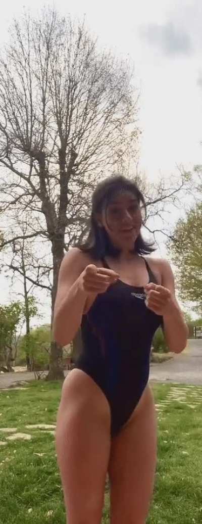 [f] before swimming
