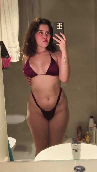 A cute and irresistibly hot brunette