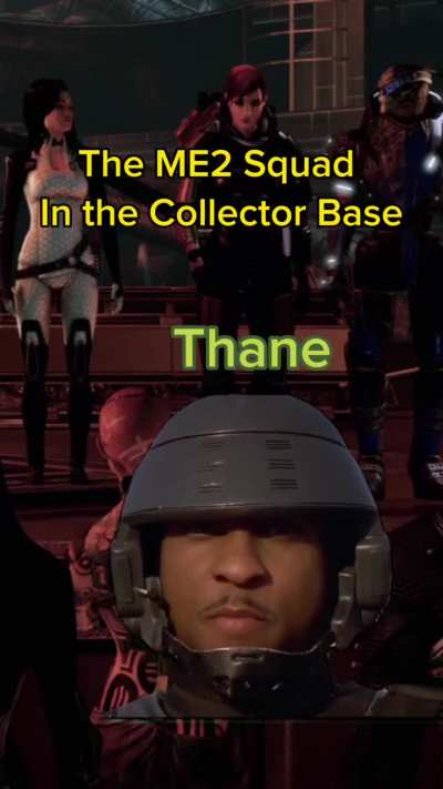 The ME2 Squad During the Suicide Mission Be Like…