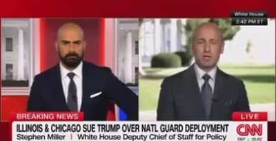 White House Chief of Staff slips up and then freezes up on live T.V.