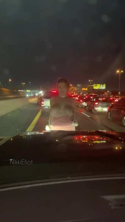 I won&rsquo;t let a traffic jam ruin the fun 🥰 oc drop