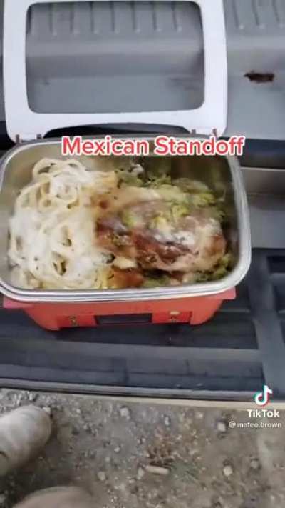 I like this Mexican Stand-off