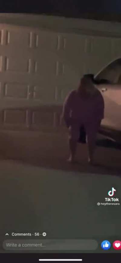 Karen freaks out over fireworks