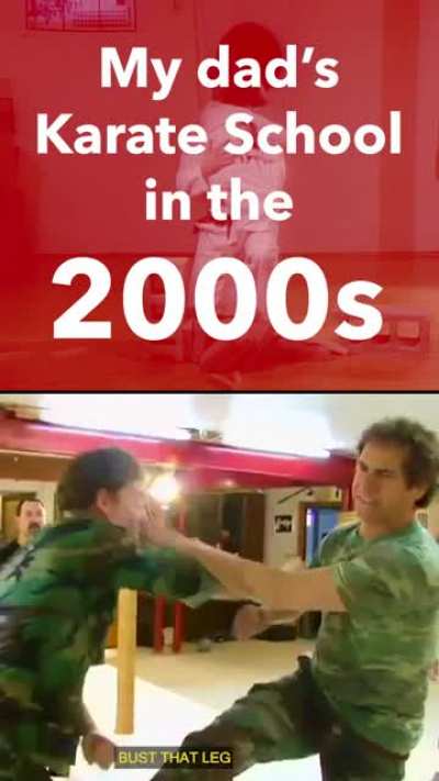 Over the course of my childhood I saw my dad's karate school change from being "the good dojo" to "the bad dojo"