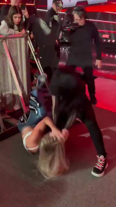 Stephanie Vacquer ambushes Liv Morgan