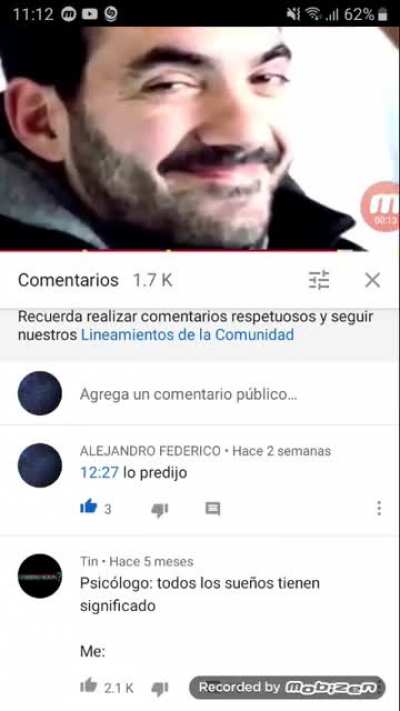Lo predijo