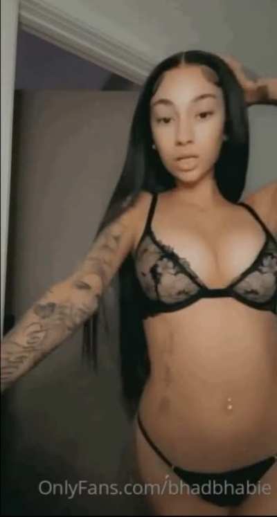 The video