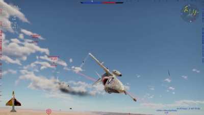 "Friendly" MiG-17 saved me with a high five