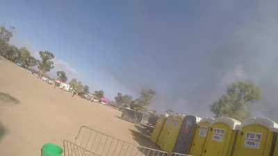 Video of October 7th of Hamas militant during the festival attack and massacre.