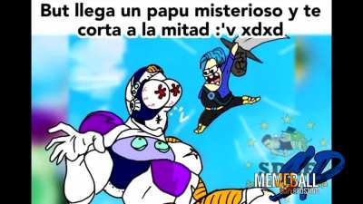 Recordatorio amistoso de que esto lo grab&oacute; el actor de voz de freezer👍