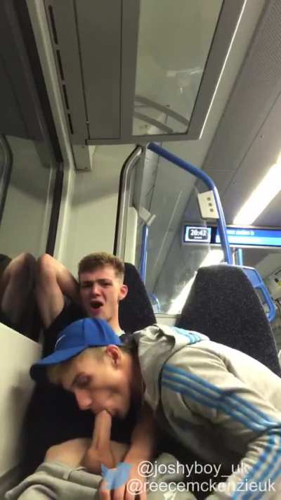 On the train
