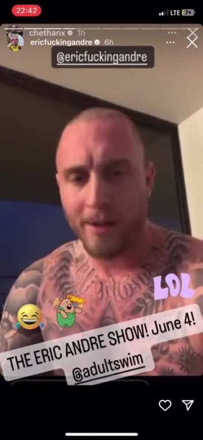 Chet hanks trolls on Eric&rsquo;s show, here&rsquo;s what Eric said
