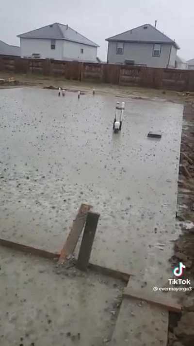Concrete in the Rain