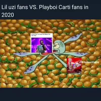 Uzi fans eatin'