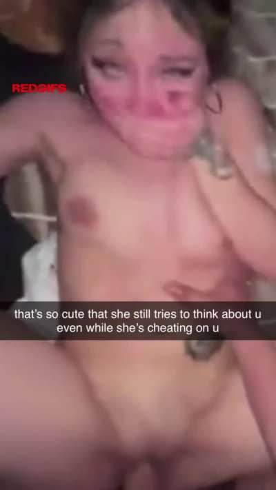 Your girl wants to cuddle you while she’s getting fucked! So cute!
