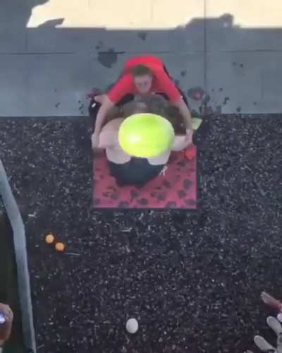 You know when they say "you got balls of steel"?