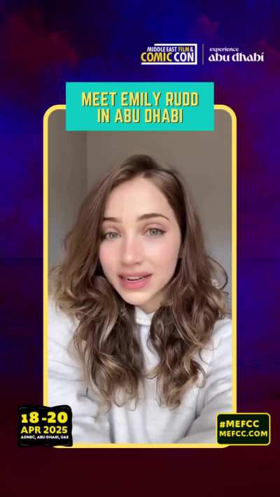 Promo for Middle-East Film &amp;amp; Comic Con 2025 (from @mefcc on Instagram, 4/17/25)