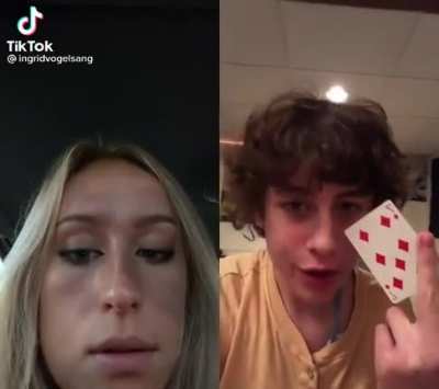 &ldquo;Is this your card?&rdquo;
