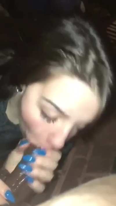 Bbc  Sloppy Blowjob