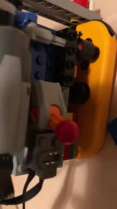 I made a lego fish bait machine!