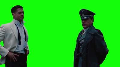 [GREEN SCREEN] "Damn good deal!" - Brad Pitt Inglourious Basterds meme template