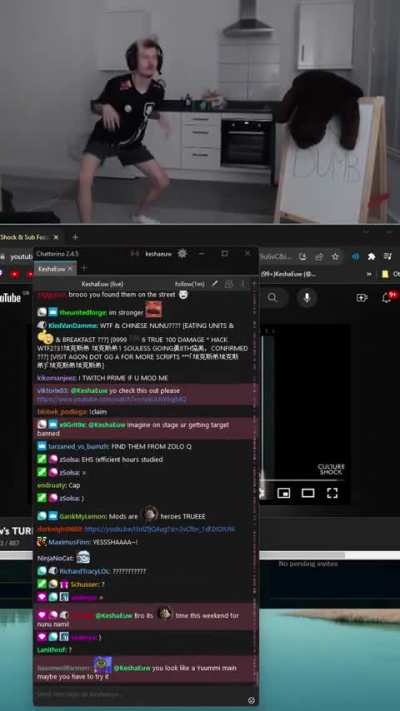 show gaf double you in real life