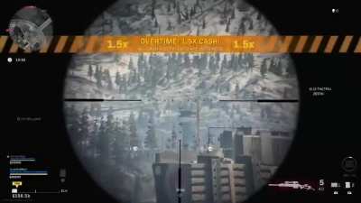 2459m longshot. Prison -&amp;gt; Air Control Tower.
