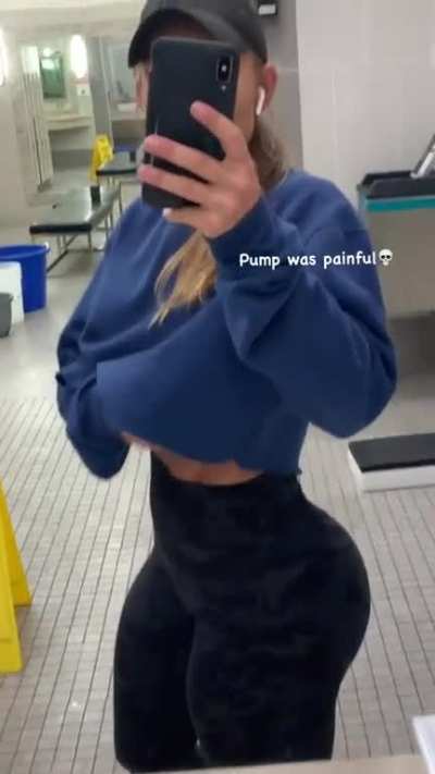 Pump was painful