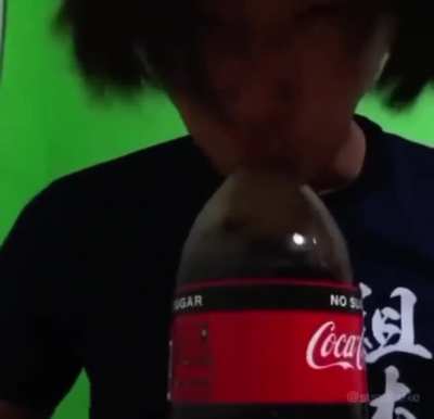 Coca cola espuma