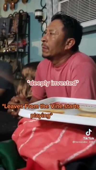 Dad watching Uncle Iroh in ATLA