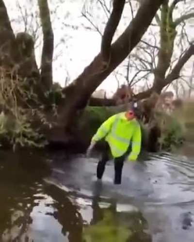 "I certainly hope you got a fishing license"