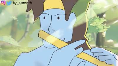 "lord Krishna Playing Bansuri" . An Animation made by me , I am an indian animator in learning who is also a big fan of the hindu mythology . This took me 21 days to complete , I hope everyone can enjoy this . JAI SHRI KRISHNA