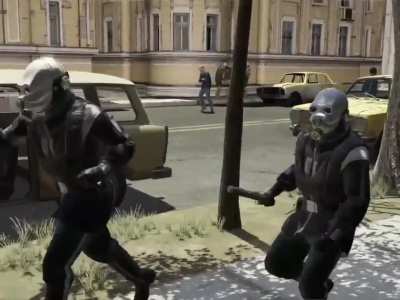 Man what da hell be goin on in City 17 dawg why they be slow joggin&rsquo; like that bro 😭